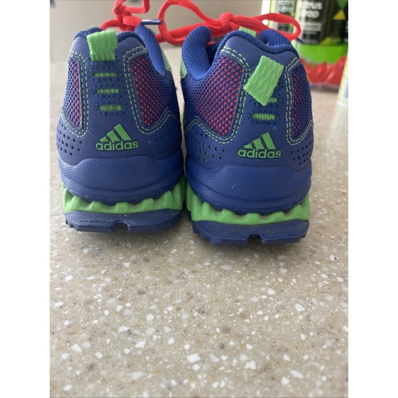 EUC Y2K Adidas Vigor TR Blue Green Orange Sneakers Outdoor Trail Runners Size 6 - Picture 6 of 13